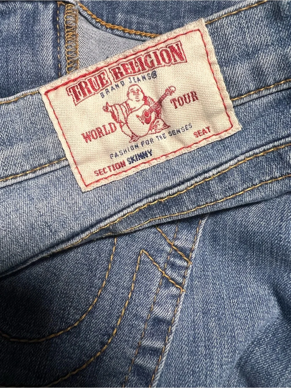 True religion skinny jeans size 34
